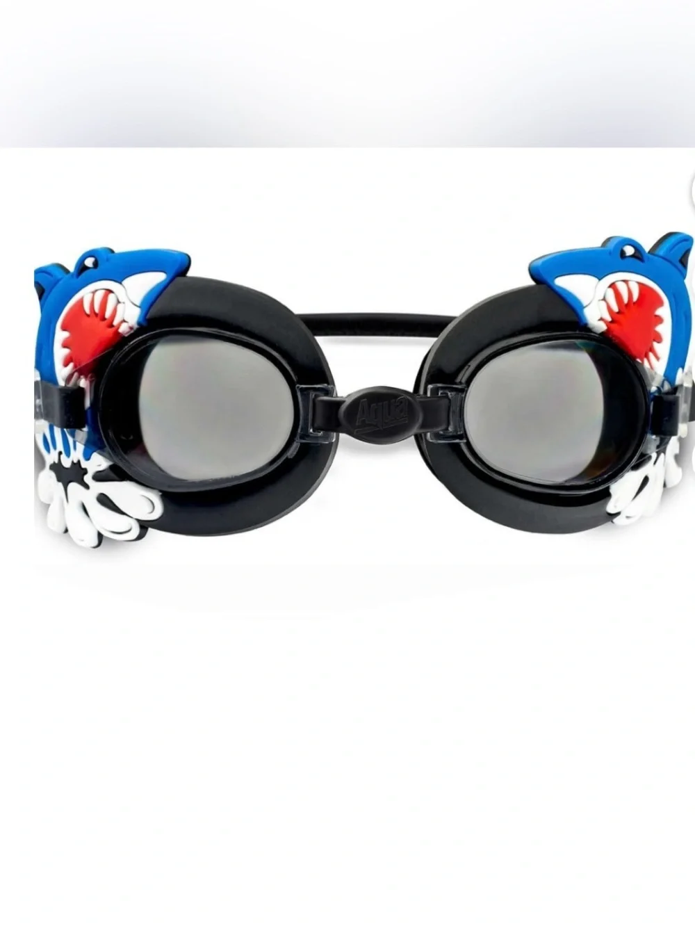 Dolfin Kids Shark & Animal Swim Goggles - Black, Blue, Green, Yellow